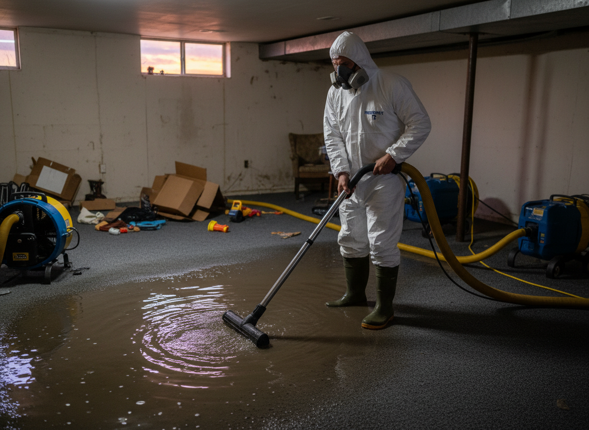 Basement Flood Cleanup in SUNSET BEACH, CA
