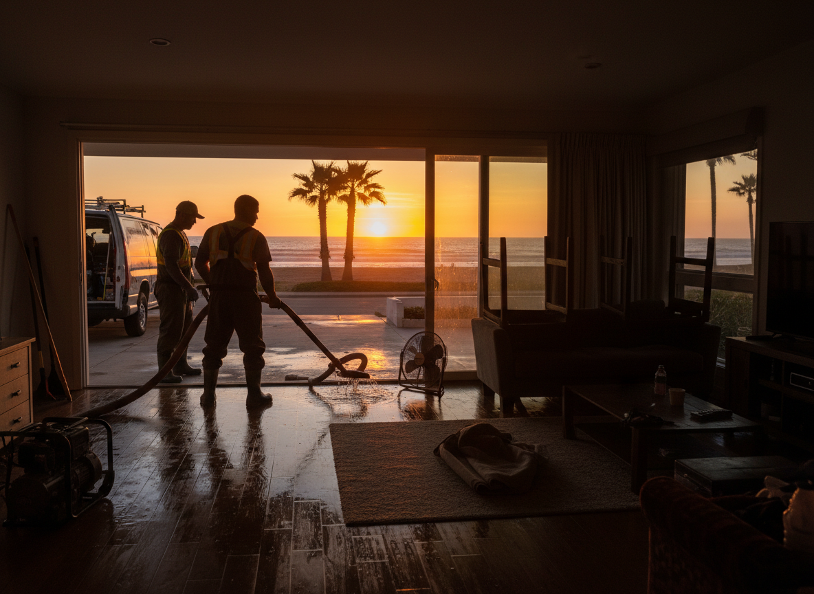 Water Damage Restoration Sunset Beach in Cypress, CA 90742
