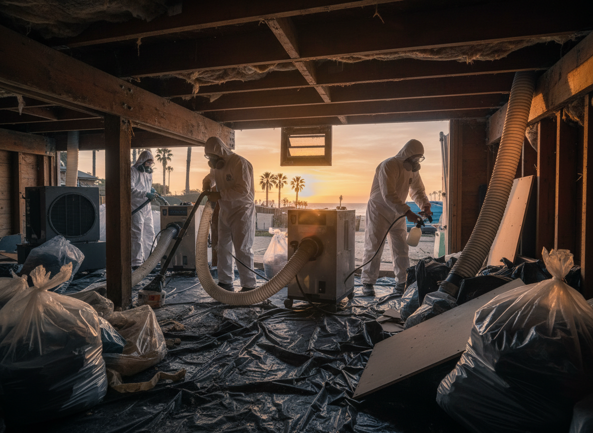 Water Damage Restoration Sunset Beach in Fountain Valley, CA 92708