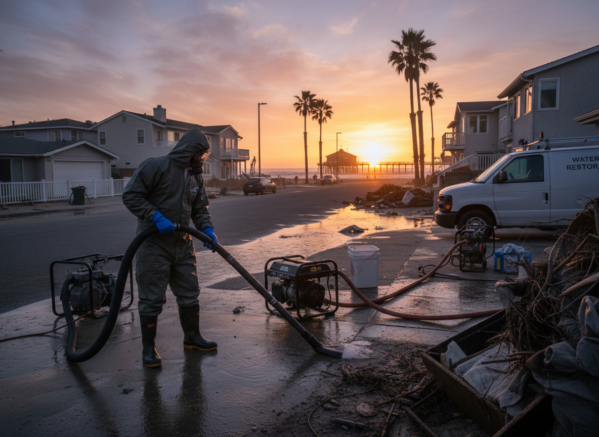 Water Damage Restoration Sunset Beach in Westminster, CA 92683