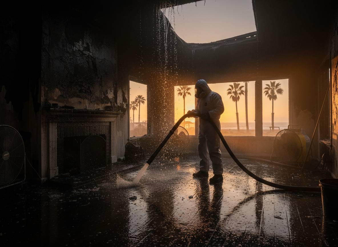 Water Damage Restoration in Newport Beach